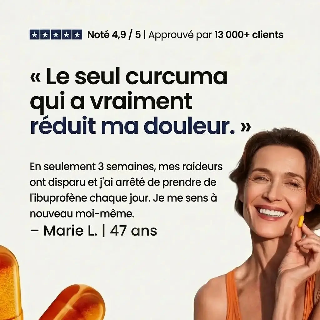 Pur Curcuma Haute Biodisponibilité (Curcumine 95%)